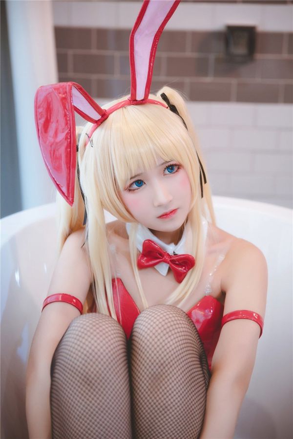 [Cosplay] Weibo Girl Three Degrees_69 - Lapin en soie noire