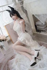 [Welfare COS] A blogueira de anime Ogura Chiyo w - vestido de noiva Atago