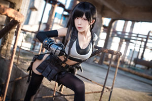 [COS Welfare] Anime blogger Shui Miao aqua - Tifa originele skin