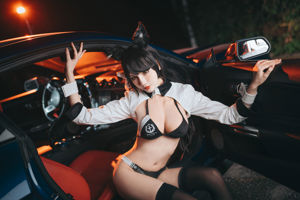 [Cosplay Foto] Anime blogger Rana - Atago Racing