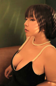 [Фото интернет-знаменитости COSER] Аниме-блогер Mu Ling Mu0 - черная повязка в гонконгском стиле