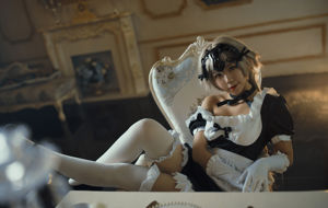 [COS Welfare] Weibo schattig meisje Lan Xiaoyi KiKi - Black Joan of Arc Maid