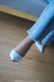 [Шелк SIEE] No.471 Wenwen Белые высокие каблуки, шелковая подкладка