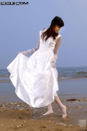 [丽柜LiGui] Model Mayfair "Snow White in Stockings" Silk Foot Photo Picture