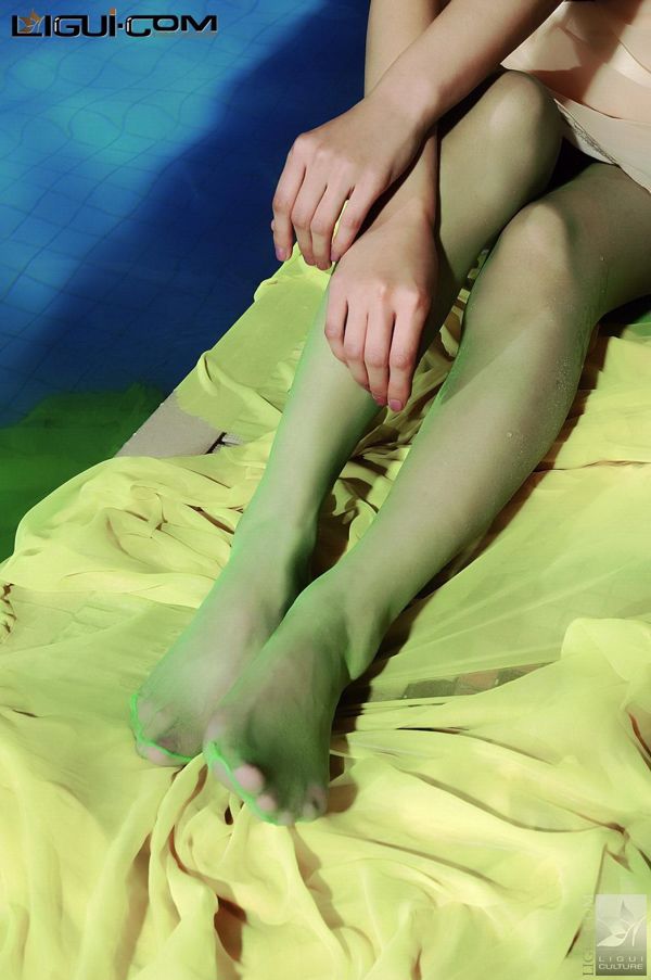 Modelo 马 鑫 茹 《Imagen de sirena》 [丽 柜 LiGui] 丝 foto de pie