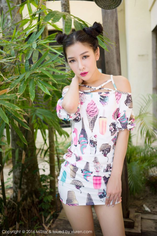 Dai Xiaowei's "Langkawi Travel Shooting" 3 sets van verschillende kostuumstijlen [MiStar] Vol.082