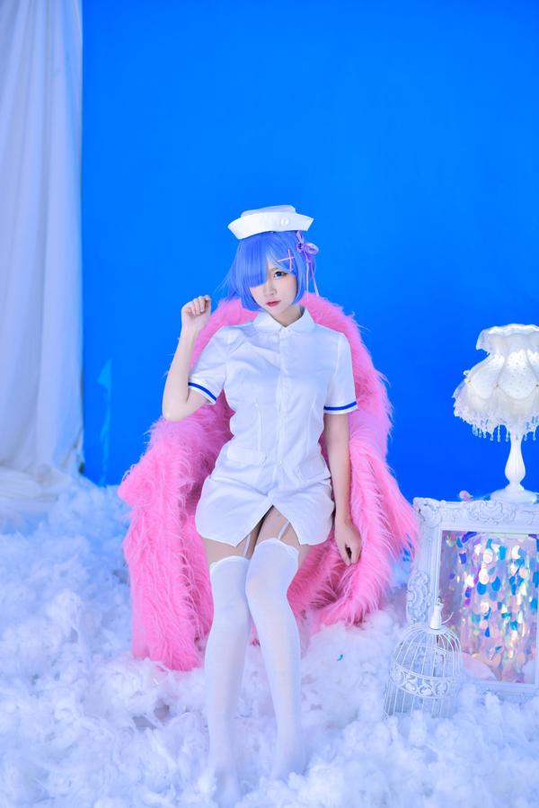 美女Coser二佐Nisa 《蕾姆护士》