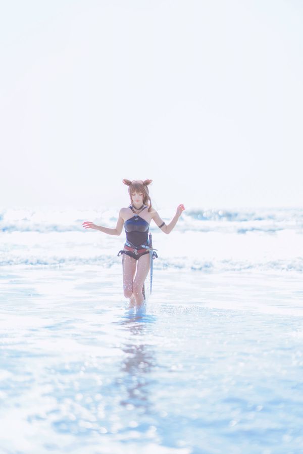 Coser Sakura Momoko "Traje de baño Skyfire"