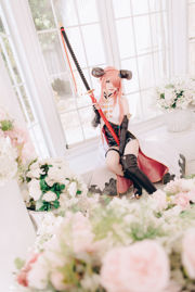 [ภาพถ่าย Net Red COSER] กระดาษ Weibo Girl Shuangyue Shimo - Granblue Fantasy Narmea