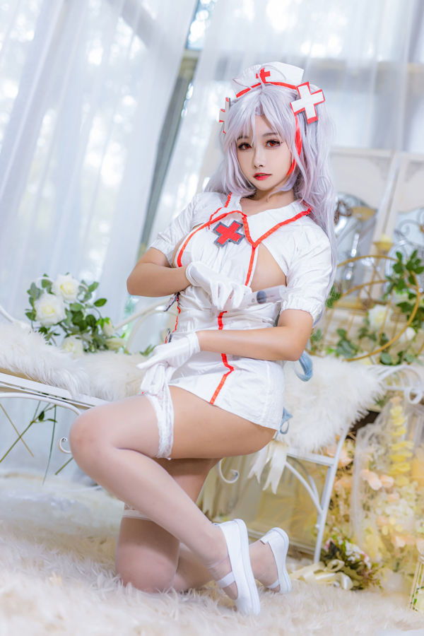 [COS Welfare] Weibo Girl Momoko Kwai Kwai - L'infermiera di Eugen