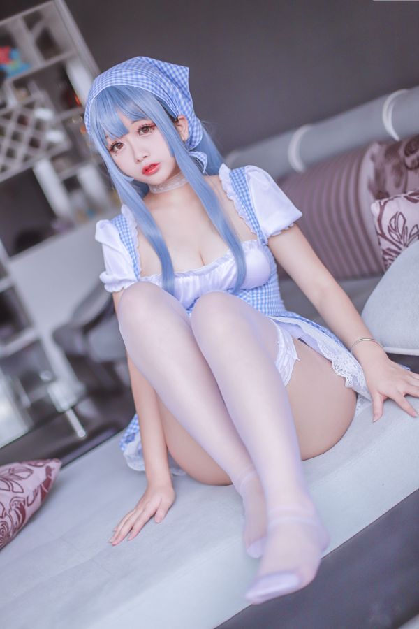 [网 红 Coser] Hinai Jiao "The Blue Maid"