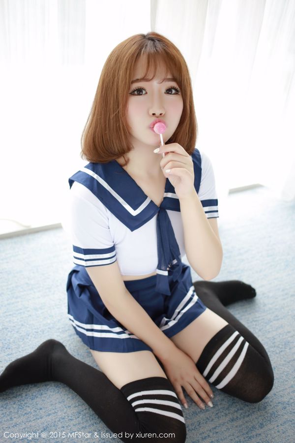 Xu cake "Sexy Sailor Suit + Pink Tube Top One Piece" [Model Academy MFStar] Vol.020