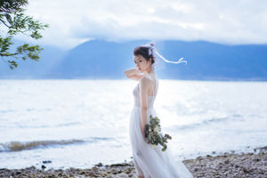[COS Welfare] Weibo Welfare Ji Jingjiang - Het meisje in witte jurk van Jingxia