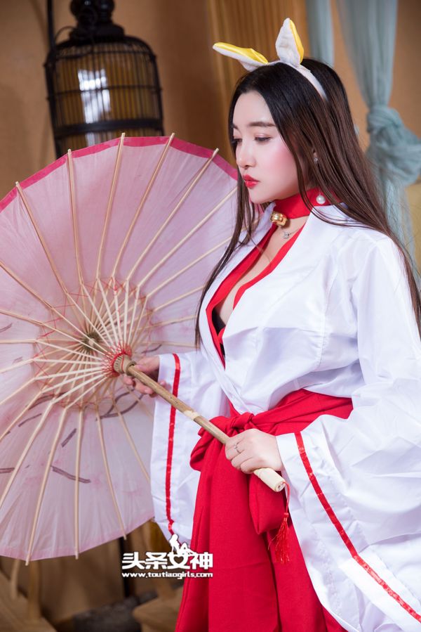 Li Zixi "백귀 원 린과 나비 구미호 COS"[표제 여신] VIP 독점
