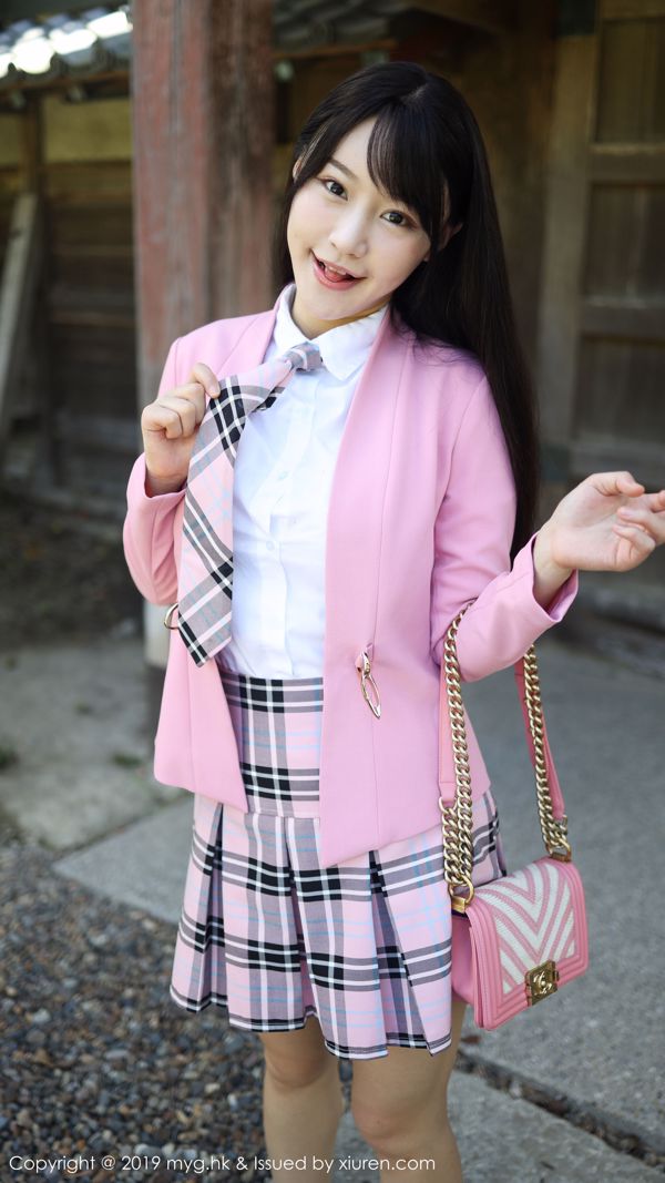 Flower朱可儿《日本旅拍蕾丝内衣系列》 [美媛馆MyGirl] Vol.389