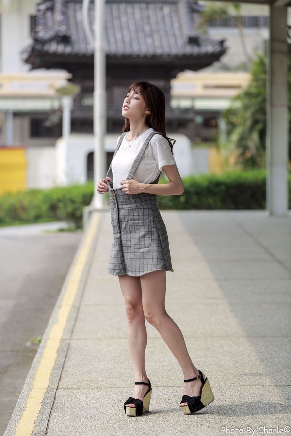 [Taiwanese model] Peng Lijia (Lady Yiyi) "Outside Shooting of Yuanshan Flower Expo"