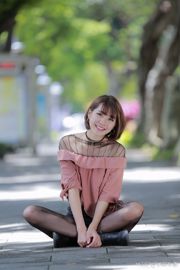 [Taiwan Red Beauty] Huang Zhuxuan "Outside Shooting of Yuanshan Flower Expo"